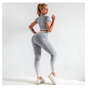 Elastic fitness sports yoga clothes - Jella Jelly