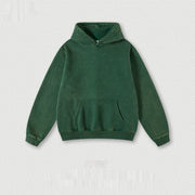 Men's Fashion Retro Velvet Padded Hooded Sweatshirt - Jella Jelly