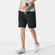 Men's Cotton Linen Casual Shorts: Summer Comfort with Streetwear Style - Jella Jelly