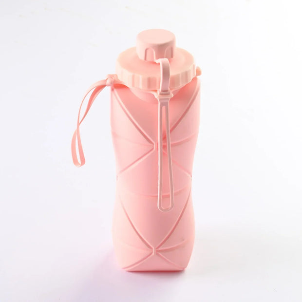 Foldable Silicone Water Bottle Leakproof, Portable, Ideal for Travel, Sports - Jella Jelly