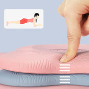 Thickened Yoga Kneeling Mat: Portable Support for Yoga and Fitness - Jella Jelly