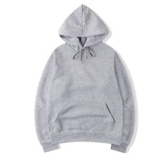 Unisex Solid Color Hoodies: Versatile Spring/Autumn Pullovers for Casual Comfort - Jella Jelly