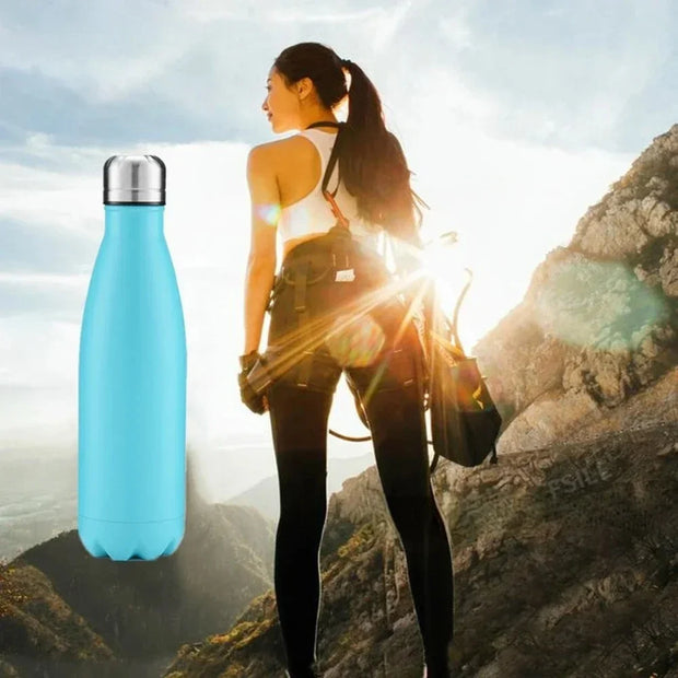 Double Wall Stainless Steel Water Bottle Thermos - Jella Jelly