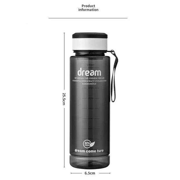 1000ML Large Capacity Sports Water Bottle - Stay Hydrated on the Go! - Jella Jelly