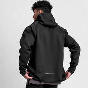 Men's Gym Hoodies: Casual Sweatshirts for Fitness, featuring a Hooded Zipper Jacket Design - Jella Jelly