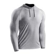 Men's Sport Hoodies Jacket Gym Fitness Muscle Tracksuirts Sportswear Workout Athletic Pullovers Training Running Sweatshirts Men - Jella Jelly
