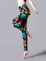 High Waist Leopard Print Leggings: Sexy Summer Fitness Wear - Jella Jelly