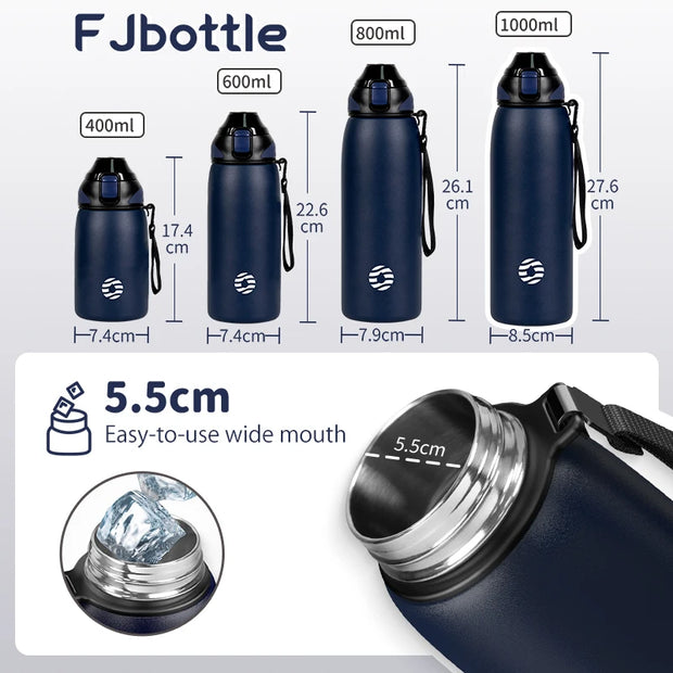 Vacuum Bottle Warm and Cold Drink Stainless Steel Vacuum Flask - Jella Jelly