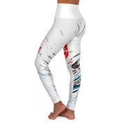 Fitness High Waisted Yoga Leggings (AOP) - Jella Jelly