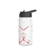 White Water Bottle, Standard Lid - Jella Jelly