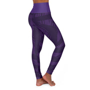 Fitness High Waisted Yoga Leggings (AOP) - Jella Jelly