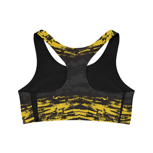 Yoga Seamless Sports Bra (AOP) - Jella Jelly