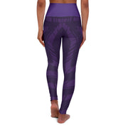 Fitness High Waisted Yoga Leggings (AOP) - Jella Jelly