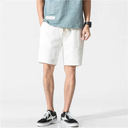 Men's Cotton Linen Casual Shorts: Summer Comfort with Streetwear Style - Jella Jelly