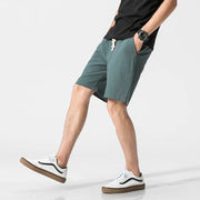 Men's Cotton Linen Casual Shorts: Summer Comfort with Streetwear Style - Jella Jelly