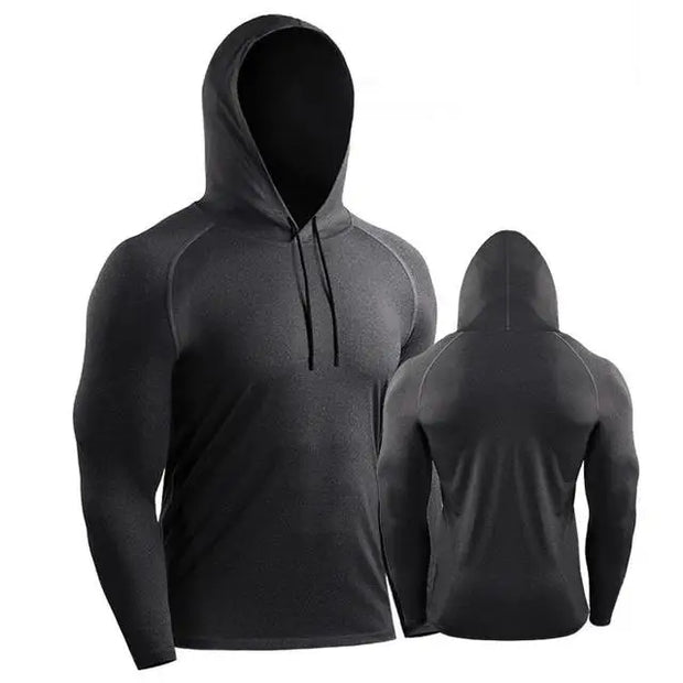 Men's Sport Hoodies Jacket Gym Fitness Muscle Tracksuirts Sportswear Workout Athletic Pullovers Training Running Sweatshirts Men - Jella Jelly