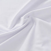 Men's Plain White T-Shirts: Casual Summer O-Neck Tees in Oversize - Jella Jelly