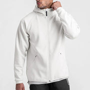 Men's Gym Hoodies: Casual Sweatshirts for Fitness, featuring a Hooded Zipper Jacket Design - Jella Jelly