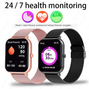 New Smart Watch Heart Rate Blood Pressure Fitness Tracker Bluetooth Call Smartwatch - Jella Jelly