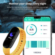 Mi Band 7: Large Screen, Heart Rate, Blood Pressure, IP67 Waterproof - Jella Jelly