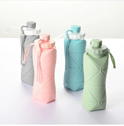 Foldable Silicone Water Bottle Leakproof, Portable, Ideal for Travel, Sports - Jella Jelly