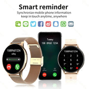 Stylish Bluetooth Smartwatch: Customizable Faces for Men and Women - Jella Jelly