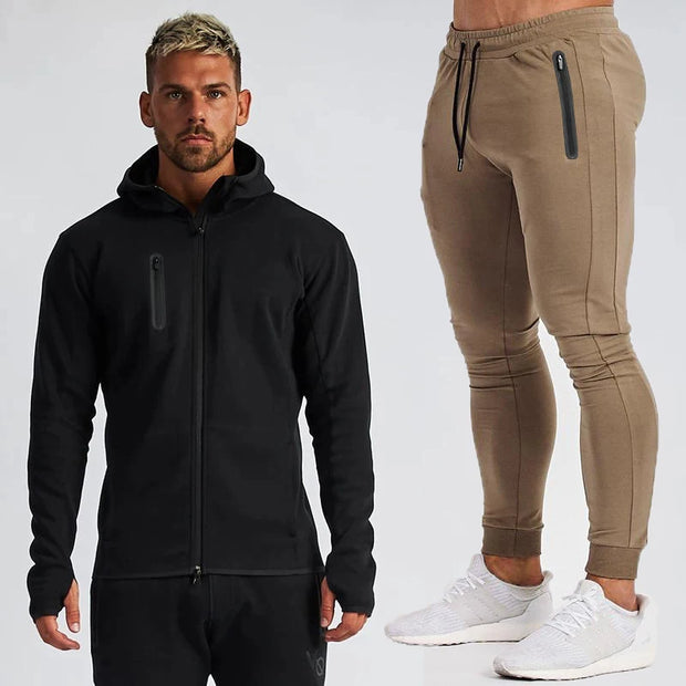 New Men Gym Cotton Sports Hoodie | Jellajelly.com - Jella Jelly