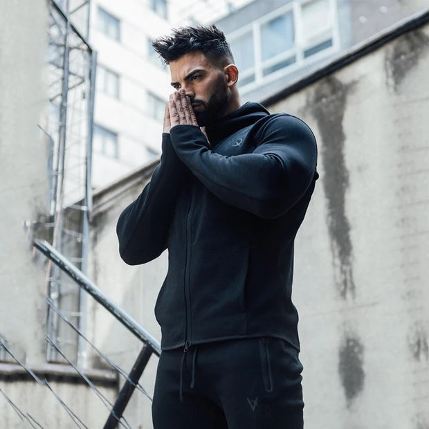 New Men Gym Cotton Sports Hoodie | Jellajelly.com - Jella Jelly