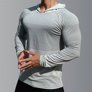 Men's Fitness Running Hoodies: Gym Joggers with Hood, Ideal for Outdoor Sports & Athletic Training - Jella Jelly