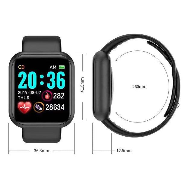 Multifunctional Smart Watch: Bluetooth Connectivity, Music, Fitness Tracking, Sleep Monitoring - Jella Jelly